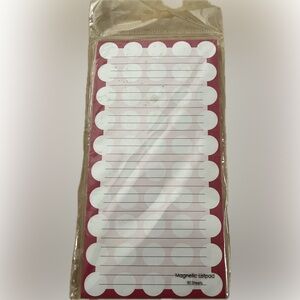 🔴New Magnetic Fridge Patterned Notepad List Pad Organization Office 80 Sheets